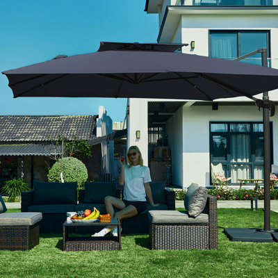 Parasol en porte-à-faux Pulk