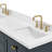 Cambridge 67'' Double Bathroom Vanity with White Quartz Top-90865184