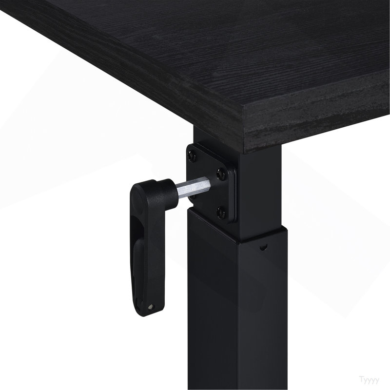 Table de bout mobile Geary, Noir