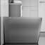 Toilette bidet avec réservoir intégré, conception carrée, télécommande, chasse d'eau automatique, siège chauffant, lavage, gris mat, gris nuit à l'arrière