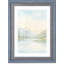 Cadre photo bleu orné avec passe-partout pour affichage mural ou de table-129940138-129940140-129940149