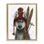 «Husky with Winter Skis» par Fab Funky