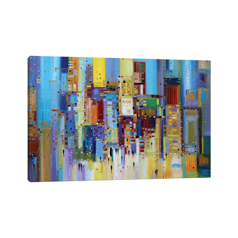 A Day Out by Ekaterina Ermilkina - Print on Canvas, 30.48 cm H x 45.72 cm W, Wrapped Canvas