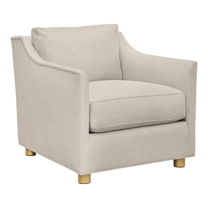 Chaise 33,5 po Newlin, Vapeur Nadia