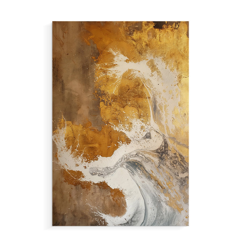 Série ABSTRACT CDXL III - Impression sur toile seulement - NON-CADRE, H 18 po x l 12 po