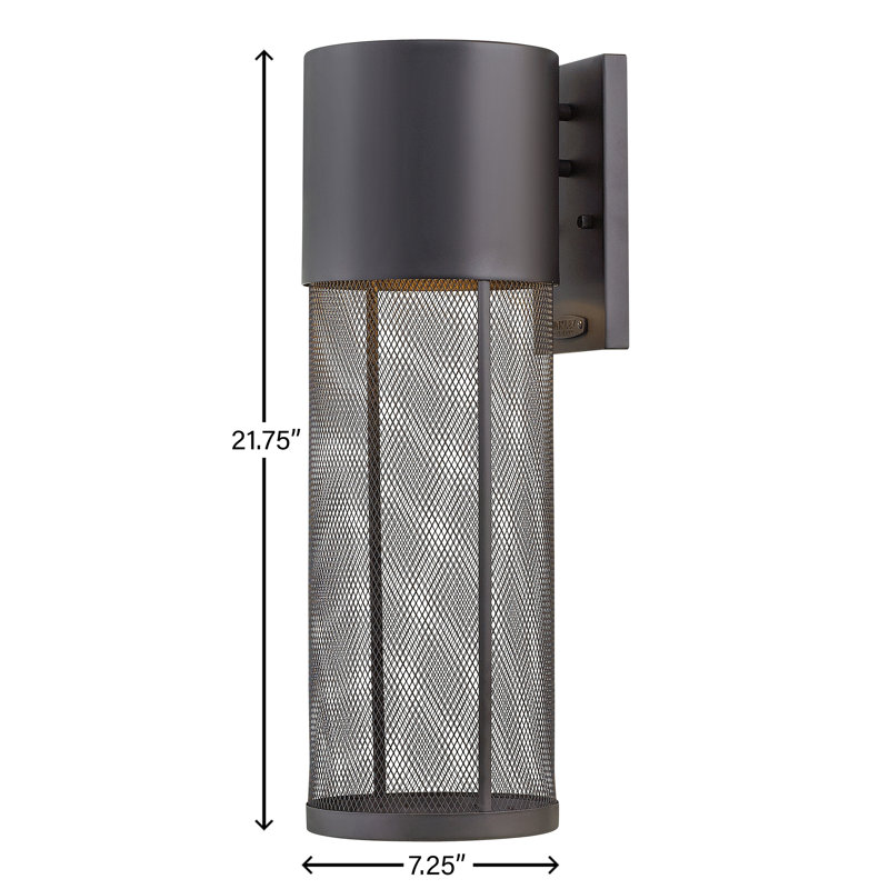 Aria 1 Light Outdoor Sconce, Incandescent