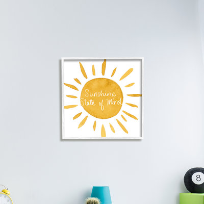 «Sunshine State of Mind Expression Big Bold Sun» par Lucille Price - Peinture