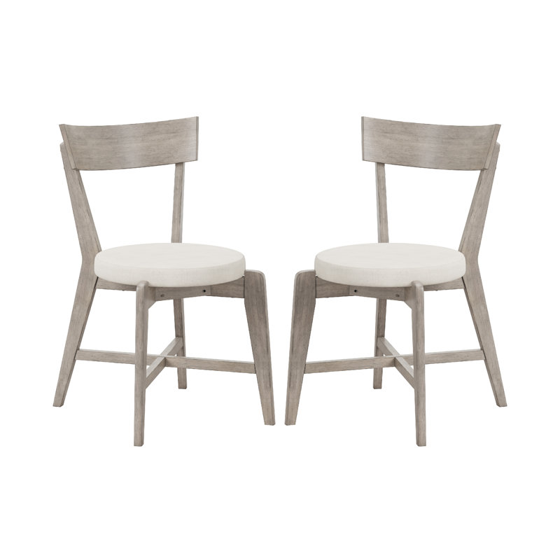 Chaise d'appoint grise Mitton
