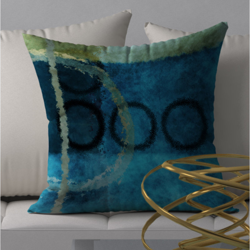Housse de coussin carrée/insert discerner, 20 po X 20 po