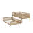 Queen Over Queen Bunk Bed With Ladder-1137043145