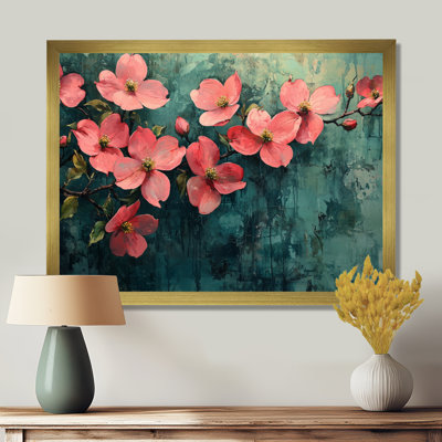 Jabin The Spirit Of Spring’S Dogwood Crown II - art mural cornouiller