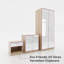 2 Door Manufactured Wood Wardrobe-1251735297