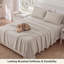 Ensemble de draps à bonnet profond - s'adapte aux matelas jusqu'à 21 pouces d'épaisseur - ensemble de draps GentleSoft, évacuation de l'humidité, draps et taies d'oreiller doux et rafraîchissants, ajustement facile et sécuritaire-105311103-105311098