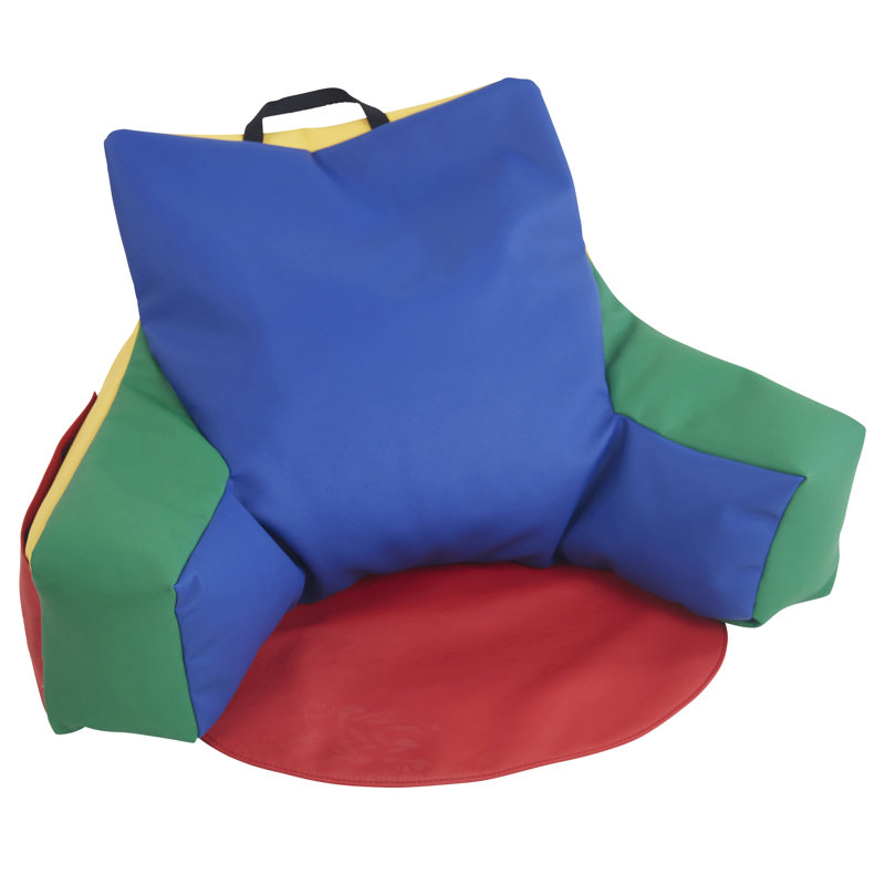 SoftScape Relax N Read Bean Bag, Assorted Faux Leather