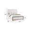 Newhaven 5PC Bedroom Set White-1106722004