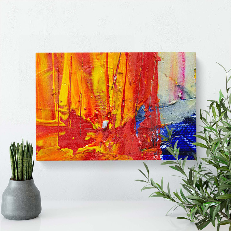 Abstract Art Painting Vol.457 by S.Johnson - Wrapped Canvas, 50cm H x 76cm W x 3cm D