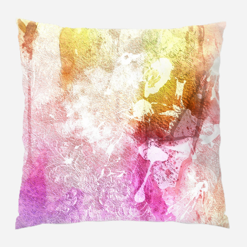 Outdoor Reversible Throw Pillow, Microsuede, Indoor
