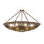 Meyda Tiffany & Stained Glass 8 - Light Semi Flush Mount