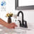 Centerset 2-Handle Bathroom Sink Faucet With Drain Assembly-110240595