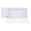 Grand lit escamotable avec bureau rotatif, blanc-1818183095
