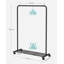 Mcvay 92.5cm Rolling Clothing Rack