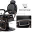 Fauteuil inclinable manuel pivotant en cuir Bettyjo-1592047291
