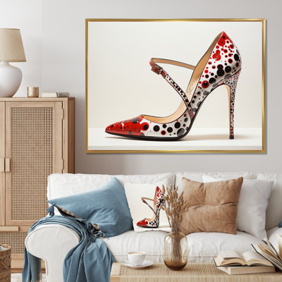 Red High Heels Sophistication III - Imprimé