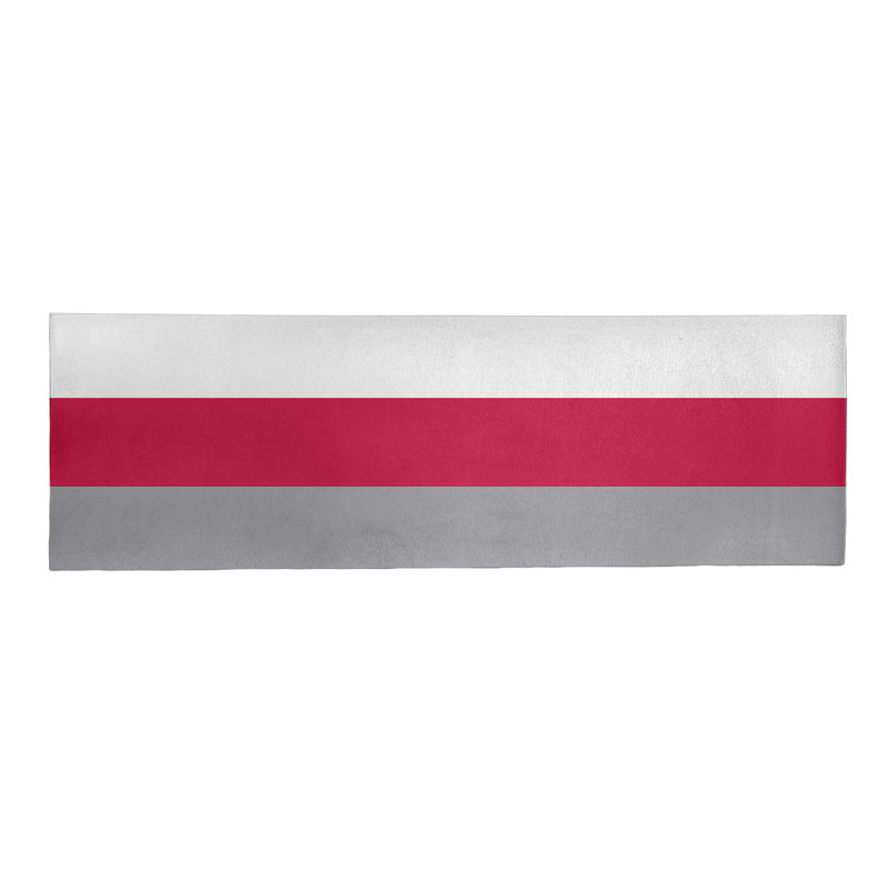 Chenille Striped Indoor Rug, Runner 2'6" x 8'