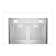 Cosmo 30 in. Vista Collection Ducted Wall Mount Range Hood, Button Controls, LED Lights, Permanent Filters, Stainless Steel