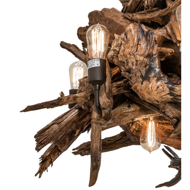 Driftwood 8 - Light Chandelier