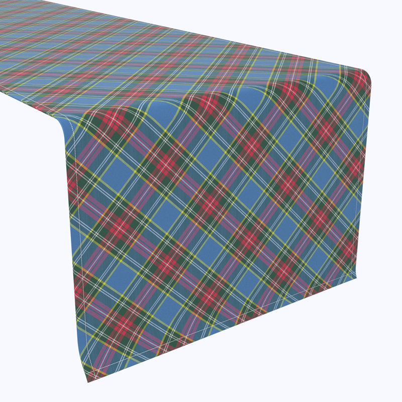Giacomo Macbeth Tartan Table Runner, 72" x 12"