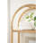 Carrizales Arched Rattan Wall Shelf