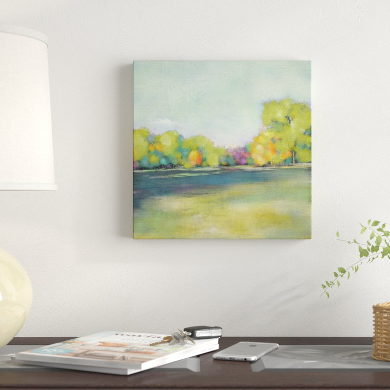Parkview I by Chariklia Zarris - Wrapped Canvas Painting, 30cm H x 30cm W