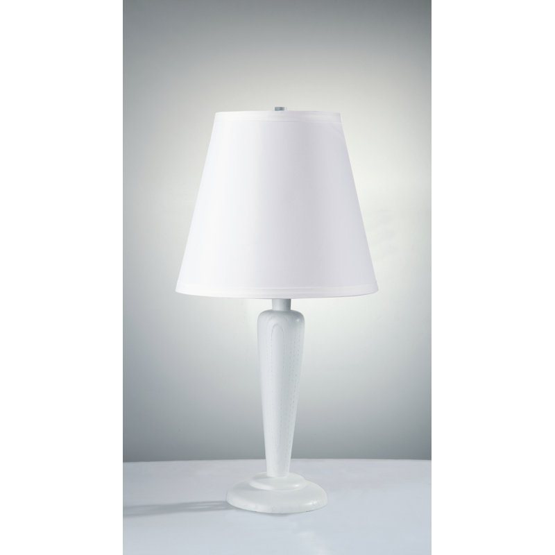 Gainesville Resin Table Lamp, White