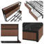 Queen Size Storage Bed with USB Charging - 1000LB Capacity & 4 Storage Drawers