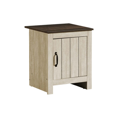 Contemporary Accent Table with Storage and Versatile Functionality