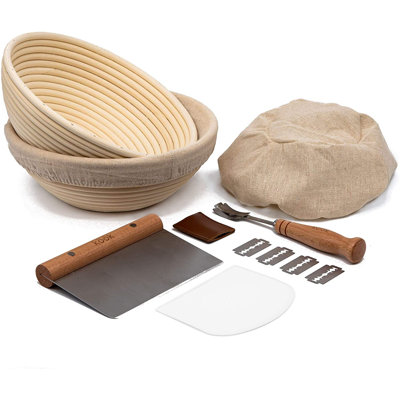 Ensemble de paniers à pain Kook Artisan Sourdough