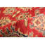 Tapis unique en laine noué à la main couleur cuivre / crème 4 pi 11 po x 6 pi 1 po années 2010 Qaiden