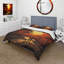 Ensemble de housse de couette en microfibre / polyester African Tribal Eternity II-2136084711