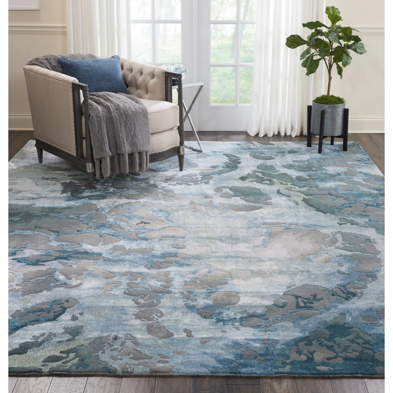 Prismatic Abstract Hand Woven Area Rug, Rectangle 114 x 175cm