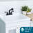 Dual-Handle ABS Plastic Pull-Out Faucet-60014470