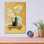 Art mural en verre «White Orchids In Black Vase» par Danhui Nai