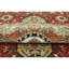 Hand Knotted Wool Oriental Area Rug in Red/Ivory/Black/Blue