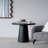 Round Side Table With Pedestal Base