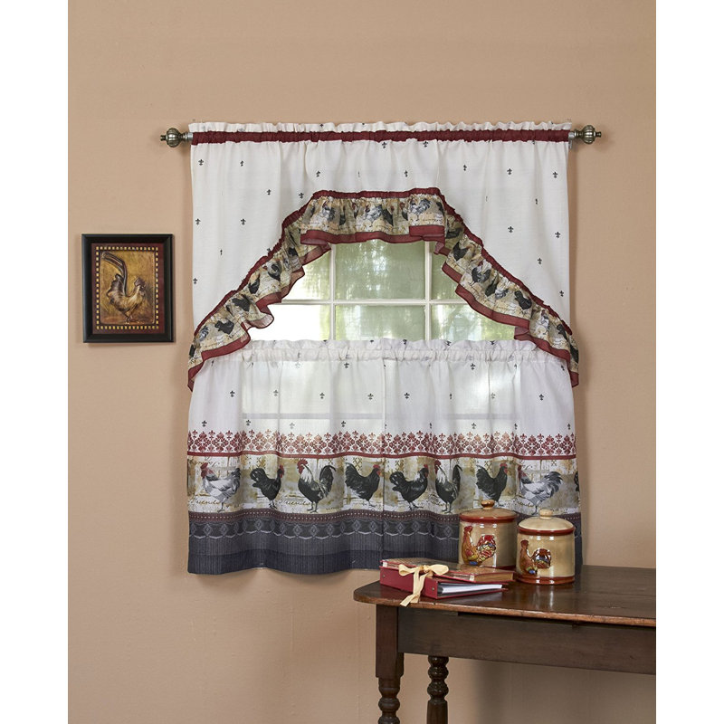 Meerab Swag Kitchen Curtain