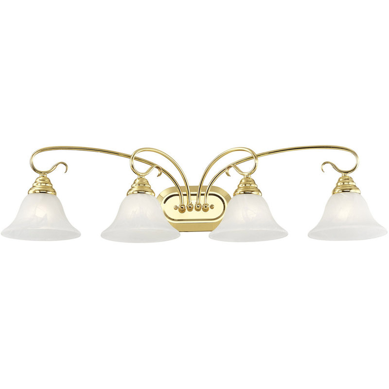 Midtown 4 - Light Vanity Light, Polished Brass