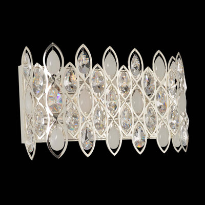Prive 4 LT Silver/Clear Vanity Light Allegri