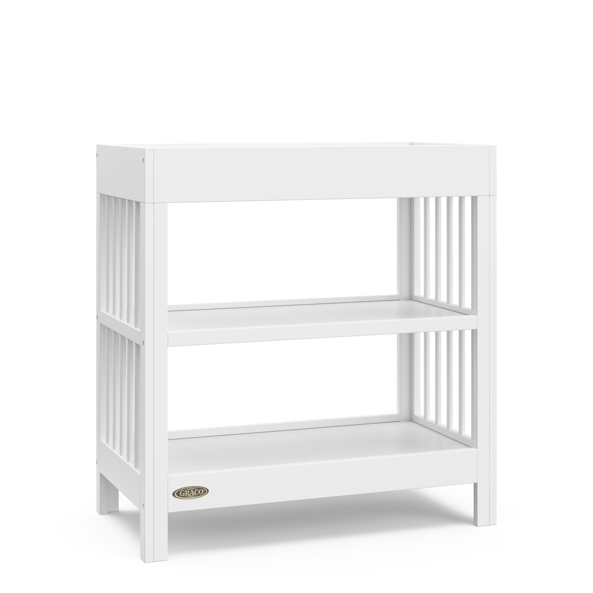 Teddi Convertible Standard 2-Piece Nursery Furniture Set, White