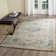 Annette Oriental Beige/Turquoise Area Rug