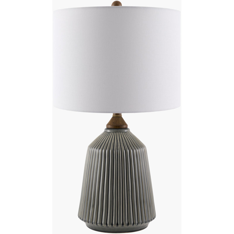 Lampe de table Teasley, Gris